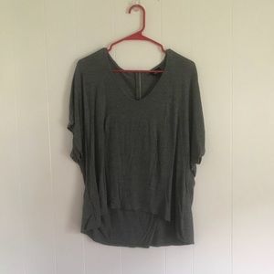 MOSSIMO I Grey T Shirt w Zipper